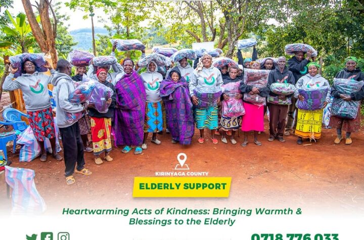 Optiven Foundation Spreads Love and Blessings to Elderly Citizens of Kirinyaga & Nyeri County