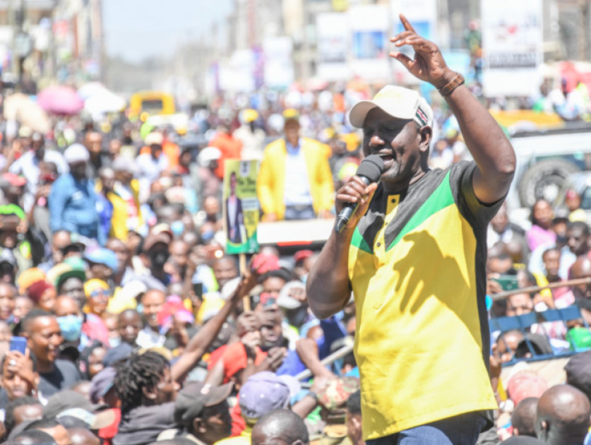 President Ruto on Wednesday while in Thika dropped a bombshell hinting at the possible termination of the much-anticipated Azimio talks