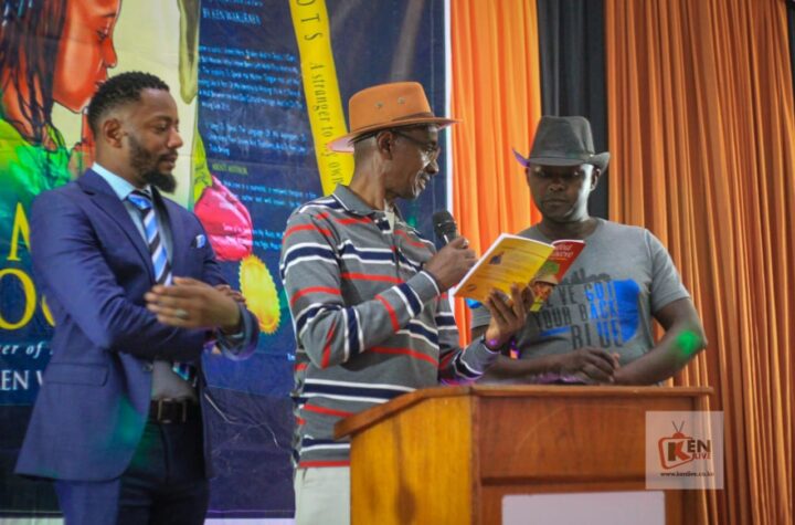 Renowned media personality Ken Wakuraya unveiled his much-awaited book, titled "Muugi Mugikuyu," alongside the launch of his website, Kenlive.co.ke.