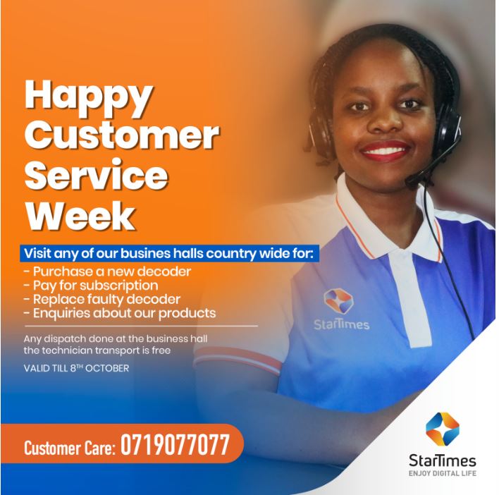 Startimes Celebrates Customer Service Week with Free Technician Transport--Newsline.co.ke