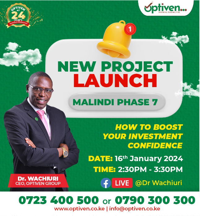 Optiven's Malindi Phase 7 Redefines Homeownership for Kenyans