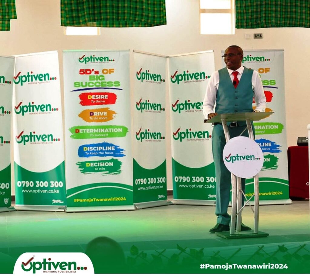 Optiven Green Army Launches 2024 with Heartwarming Thanksgiving Service