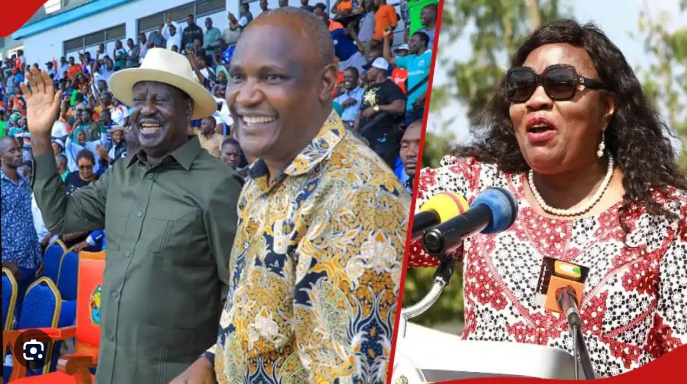 Idah Odinga Backs John Mbadi As Raila's successor in Luo Nyanza