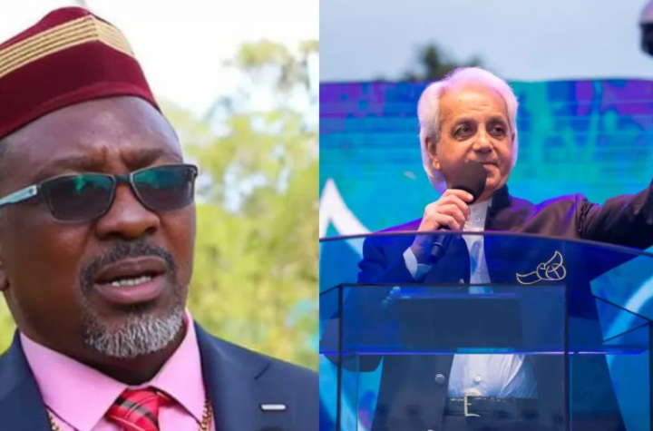 “Ministry Yangu Tuko Mbele”: Apostle Maina Ng’ang’a Criticizes Benny Hinn Crusade