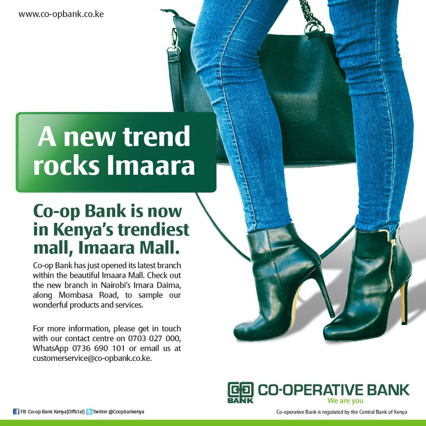 Co-op Bank opens a new Branch at Imaara Mall