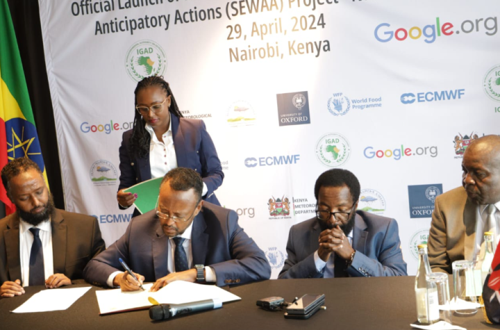 ICPAC receives Google.org funding through the UN WFP to Enhance Disaster Preparedness in Eastern Africa