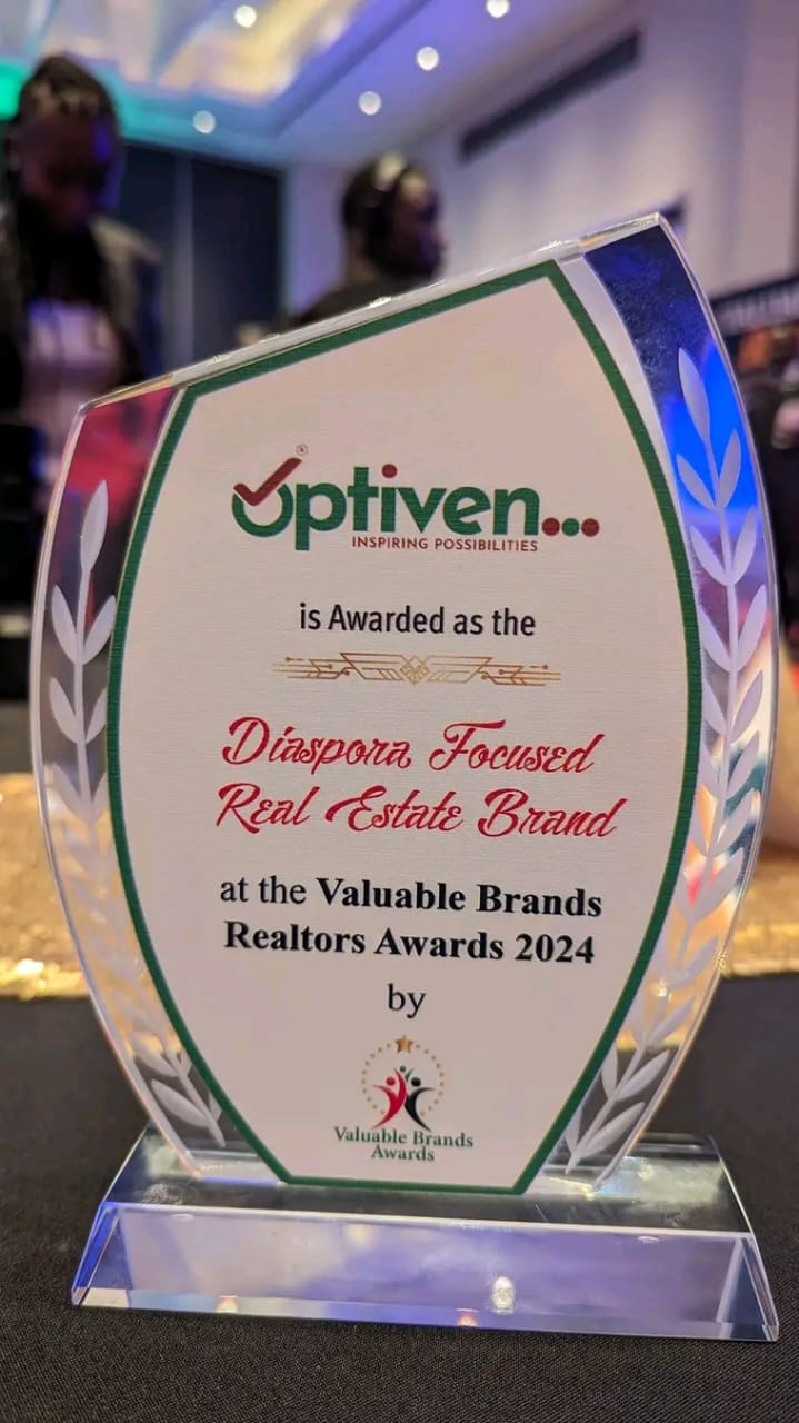 Optiven Named Diaspora Focused Real Estate Brand of 2024