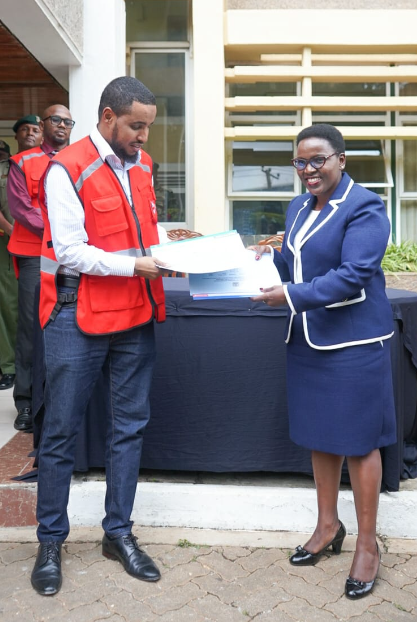 PS Salome M Beacco Leads Donation of Food Worth 2.4 Million to Kenya Red Cross