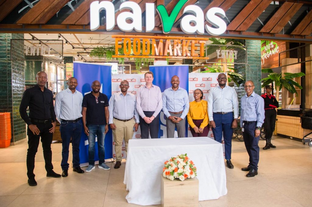 Visa and Naivas had announced a strategic partnership for loyalty cards