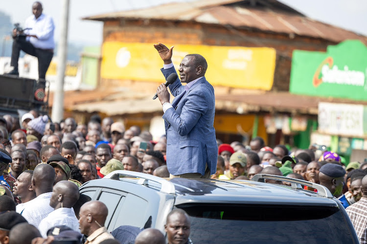 Ruto Fires Back at Critics of Broad-Based Government